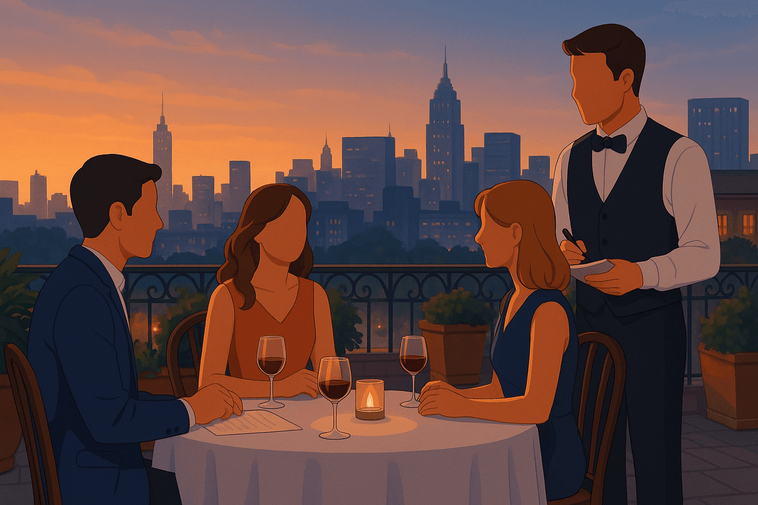 At a Restaurant